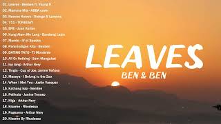 BenBen  Leaves Lyrics  Top 1 Viral OPM Acoustic Songs 2024 Playlist  Best Of Wish 2024 [upl. by Sucramraj]