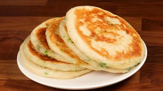 The easiest way to make the tastiest scallion pancakes so soft and delicious [upl. by Enyamrahs416]