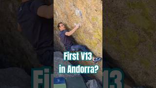 Bouldering V13 The Struggle and the Send 🧗 [upl. by Enawyd]