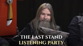 Album Listening Party 8  THE LAST STAND 25 years of Sabaton [upl. by Notnel104]