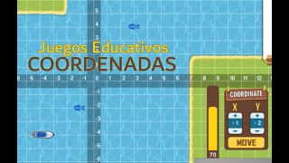 3 Juegos Educativos de COORDENADAS para Representar en XY [upl. by Aloek466]