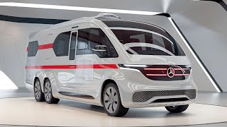 Unveiling The 2025 Mercedes 4x4 Motorhome  Luxury Meets Capability [upl. by Attiuqaj649]