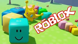 Roblox mini game Cubes 2048io MERGE SIMULATOR WORM 2048 Roblox [upl. by Ulyram761]