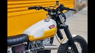 New YAMAHA SR500 SCRAMBLER CUSTOM  DANIEL PETER’S YAMAHA SR500 SCRAMBLER [upl. by Denver]