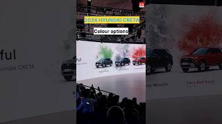 Hyundai Creta Vibrant Color options of new Creta toiautoshorts hyundaicreta [upl. by Ailic]