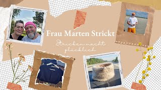 Frau Marten Strickt  Folge 12  Meine fertige Kumulus Bluse Nordby Wooldays Fanø und noch mehr o [upl. by Darb]