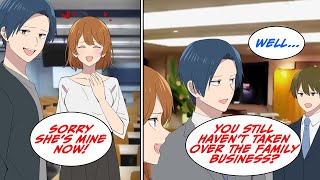 My ex dumped me to be with this guy who got a job at a TV station but then… Manga Dub [upl. by Ahsienel]