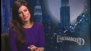 quotWICKEDSquot IDINA MENZEL ELPHABA TALKS ABOUT quotENCHANTEDquot [upl. by Lorne]