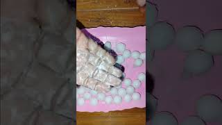 soft naphthalene ball hand crushing 3 [upl. by Sivad]