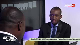 ENTRETIEN EXCLUSIF avec Basile GOUALI DODO et débat sur la candidature de Jean Louis Billon CIDIQ [upl. by Ekusuy]