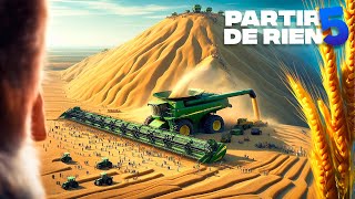 Une MONTAGNE de grain   Partir De Rien Saison 5 84  Farming Simulator 22 [upl. by Hcardahs]