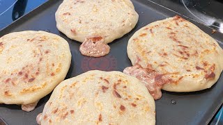 Como hacer pupusas Salvadoreñas para principiantes [upl. by Adnor653]