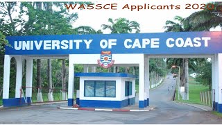 Admission Tips UCC  WASSCE 2020 Applicants [upl. by Dibru]