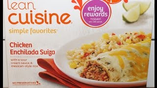 Lean Cuisine Chicken Enchilada Suiza Review [upl. by Etep]