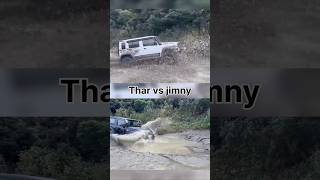 Thar vs Jimny 🔥  Offroad  trending youtubeshorts viralvideo [upl. by Seward]