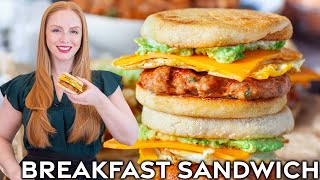 Homemade Breakfast Sausage  Easy Breakfast Sandwich Recipe [upl. by Noived]