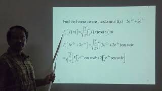 L42 Fourier sine and cosine transform Fourier Gaussian and delta function Problems Part1 [upl. by Hpejsoj]