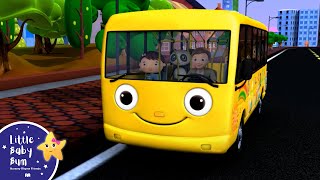 Wheels On The Bus  Part 1  Nursery Rhymes  from LittleBabyBum  ABCs and 123s [upl. by Shakespeare]