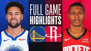 WARRIORS at ROCKETS  FULL GAME HIGHLIGHTS  April 4 2024 [upl. by Abra]