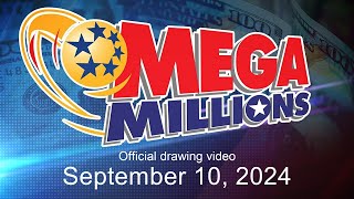 Mega Millions drawing for September 10 2024 [upl. by Sutherland]