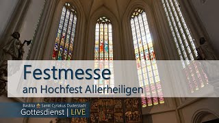 01112023  0900 Uhr  Katholischer Gottesdienst LIVE  Basilika St Cyriakus DuderstadtEichsfeld [upl. by Novyak]