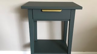 IKEA Hemnes bedside table makeover [upl. by Pete465]