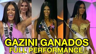 GAZINI GANADOS FULL PERFORMANCE  Prelims  Miss Universe 2019 [upl. by Tzong505]