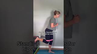 Gluteus Medius Exercises hippain glutesworkout hipstability runningtips shorts marathon [upl. by Asertal]