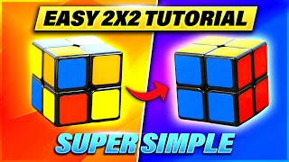 How to Solve a 2x2x2 Rubiks Cube Easiest Tutorial in High Quality [upl. by Siberson]