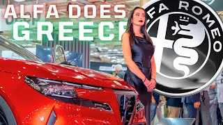 New Alfa Romeo Junior Makes Its Greece Debut At The Auto Athina Show 2024 [upl. by Tnilk]