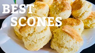 Easy scones recipe  Best scones recipe  Light Easy Scones How to make sconesSouth African scones [upl. by Lewellen]