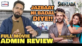 Shehzada Movie REVIEW  Admin Ravi Gupta REACTION  Kartik Aaryan Kriti Sanon Paresh Rawal [upl. by Athenian]