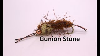 Power Gunion Stone Fly Nymph Fly Tying Tutorial Snake River Fly [upl. by Meesaw]