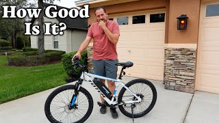 Totem Victor 20 Electric Mountain Bike Review Affordable eMTB with 350W Motor amp Shimano Gears [upl. by Frederigo]