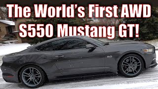 The Worlds First AWD S550 Mustang  American GTr Hits the Road All Wheel Drive Mustang Ep 25 [upl. by Athey]