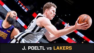 Jakob Poeltls Highlights 14 PTS 3 BLK 2 AST vs Lakers 07122018 [upl. by Aiclef517]