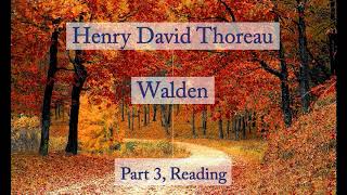 Henry David Thoreau Walden  Reading Audiobook [upl. by Amalberga]