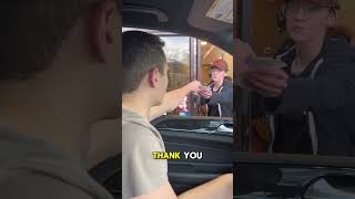 Burger king worker enjoyed the new mcdonalds item shortvideos viralvideos wholesome [upl. by Petersen]