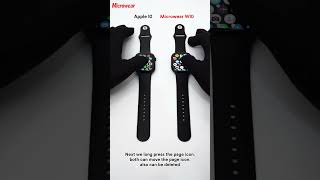 Apple 10 and Microwear W10 Comparison Part 3 🤓⌚ [upl. by Australia]