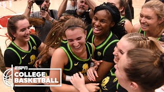 Sabrina Ionescu makes history in Stanford vs Oregon  Women’s College Basketball Highlights [upl. by Marin730]