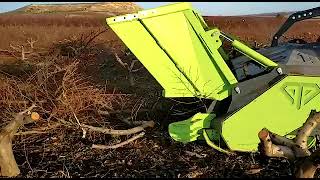 Trituradora forestal Diamond con abatidor con deflectores  Forestry mulcher with side deflectors [upl. by January835]