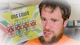 Dos Equis Lager Especial Variety Pack Review [upl. by Ahcila]