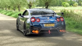 2000HP Nissan GTR R35  Accelerations Rolling Launch amp Flames [upl. by Cairistiona]