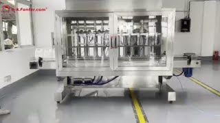 High quality fully automatic servo motor paste precision filling machine [upl. by Senilec78]