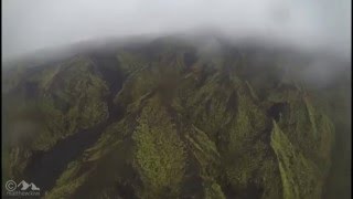 Incredible helicopter adventure to an active volcano Ambrym Island Dec 2015 [upl. by Catrina]