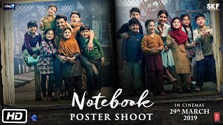 Notebook  Poster Shoot  Chapter 1  Pranutan Bahl  Zaheer Iqbal  Nitin Kakkar  29th March 2019 [upl. by Giraud601]