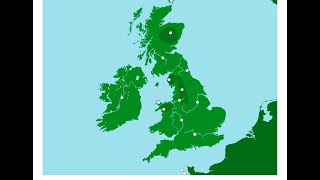 SPEEDRUN  UK and Neighbouring Areas Physical Features [upl. by Moshe]