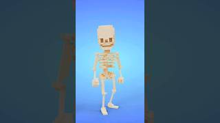 Voxel Sceleton Character  3D Game Asset voxel unity3d [upl. by Mcgray]