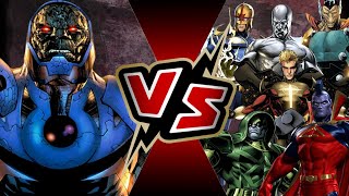 Darkseid VS The Annihilators  BATTLE ARENA  Marvel VS DC [upl. by Seldun]