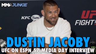 Dustin Jacoby Expects Best Version of Reyes Has a Special Callout For After Win  UFC on ESPN 57 [upl. by Gievlos]